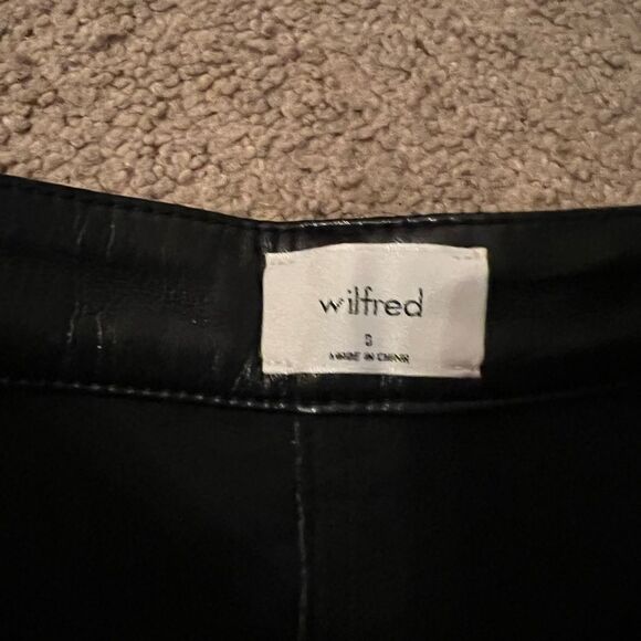 NWT wilfred the Melina high rise vegan leather pants 0 - Picture 9 of 12